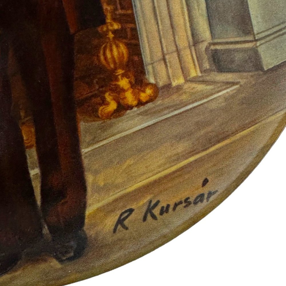 Gone With The Wind " Rhett" Plate 8.5" Vintage 1981 by Knowles - Picture 8 of 9
